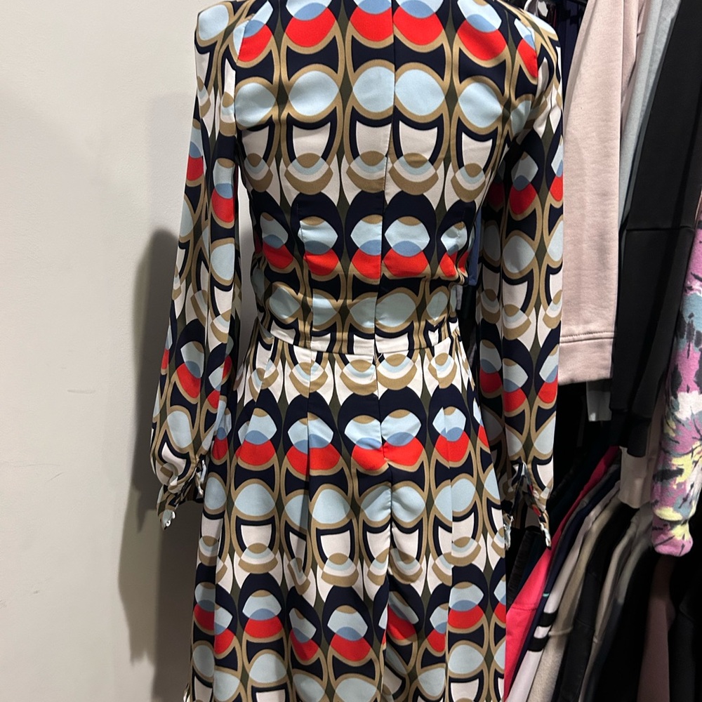Stylish Geometric Patterned Dress